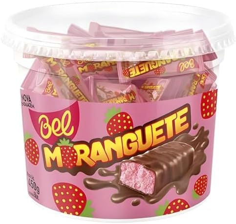 Bel Moranguete Pote 450g (Aprox. 50un x 9g)