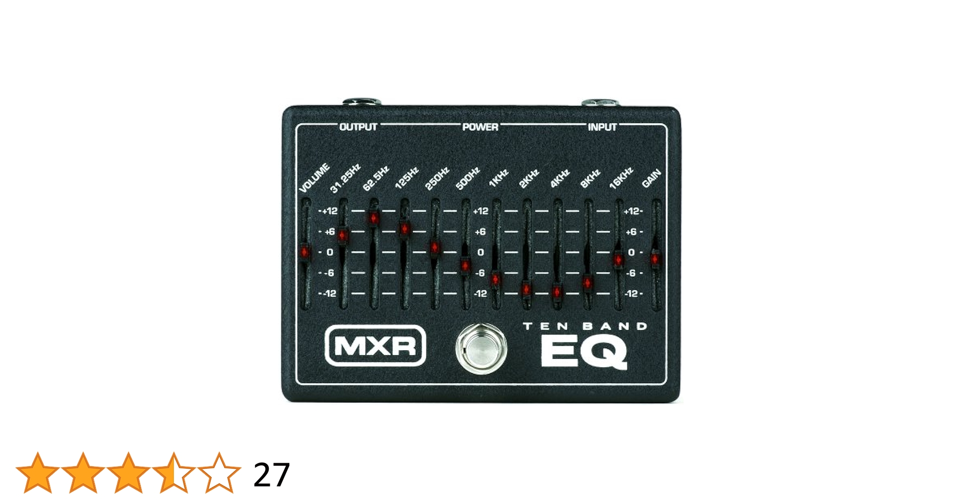 mxr 10band eq イコライザー　昇圧回路付き　※更新 mxr 10band eq イコライザー 昇圧回路付き ※更新 Amazon.co.jp
