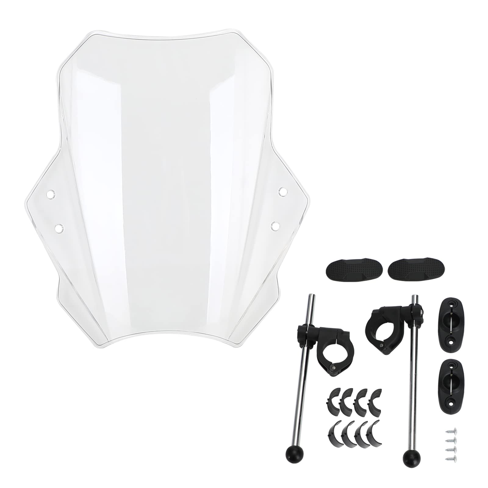 Bruce & Sharkブルース・サメ バイク スクリーン 風防 汎用 適用