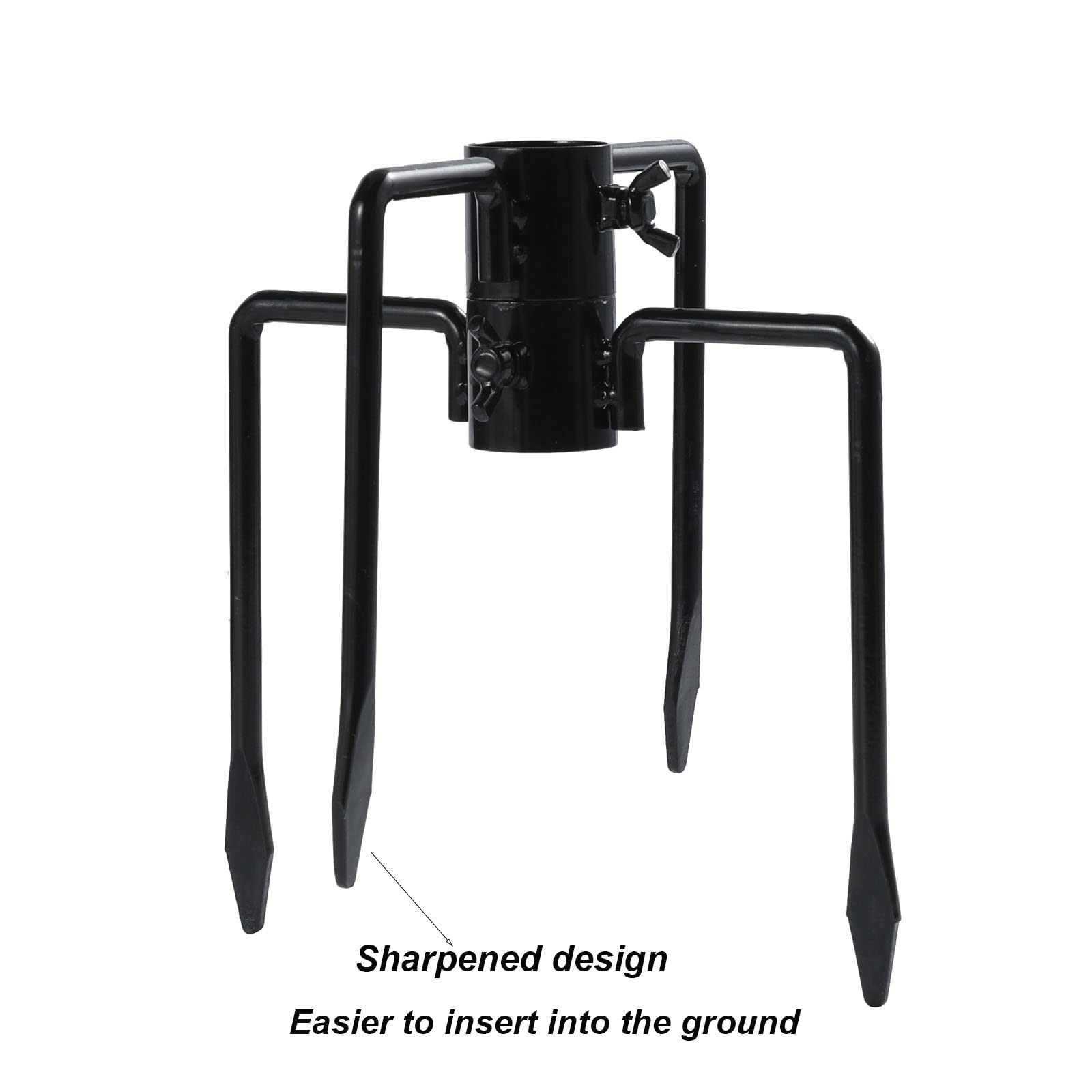 Garden Mile Support Stabilisateur Mangeoire Oiseaux - 4 Griffes Pour Sol, Jardin Extérieur