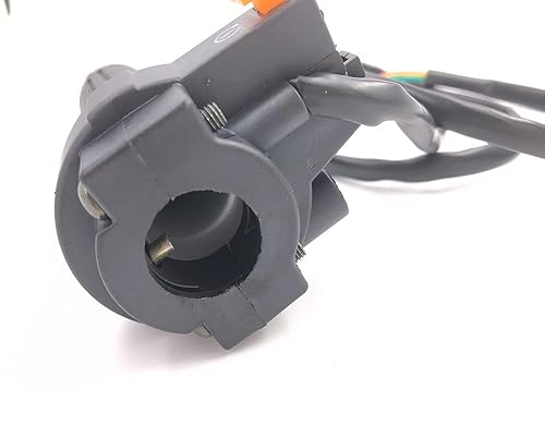 Miniatura 5 de CDHPOWER Mango de acelerador derechoagarre con interruptor de apagado con combo de pasador de metal, bicicleta motorizada a gas