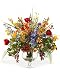 Petals Glorious Garden Silk Flower Centerpiece