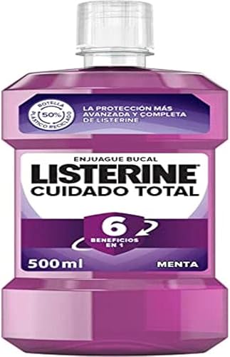 Listerine - Enjuague Bucal Cuidado Total, 500 ml