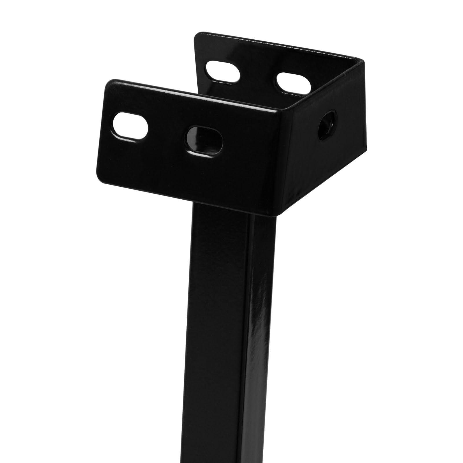 EBERTH Untergestell für Holzspalter Brennholzspalter Hydraulikspalter mit Spaltlänge 450mm bis 520mm (Metall, Breite Fußplatte, Schwarz Lackiert, Rostfrei, Lieferung ohne Räder & Holzspaltmaschine)