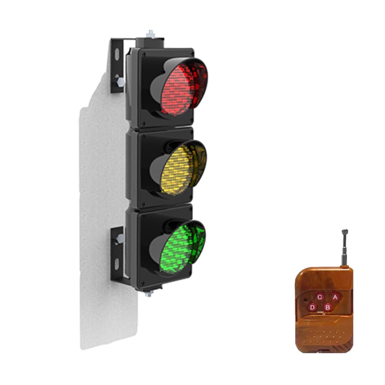 Feu de circulation LED à télécommande rouge vert jaune pour quai de chargement
