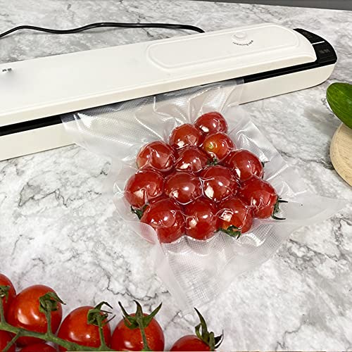 OOFAT Vakuumierer Automatische Kommerzielle Haushalts-Lebensmittel-Vakuumierer-Verpackungsmaschine,Weiß – Bild 3