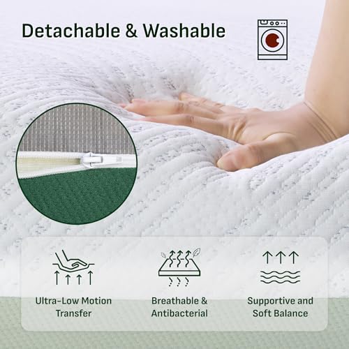 Image of Softa Queen Adjustable Bed Frame with 12 inch Gel Memory Foam Mattress, Synchronized Head & Foot Lift, Electric Bed Base with Remote Control, 600 LBS Capacity, Whisper Quiet Motor, CertiPUR-US Certified