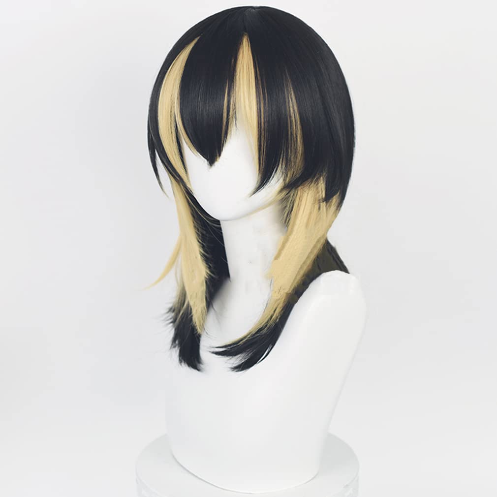 コスプレウィッグ pony コスプレウィッグ、ヘアピン、ショートヘア、耐耐熱性ファイバー