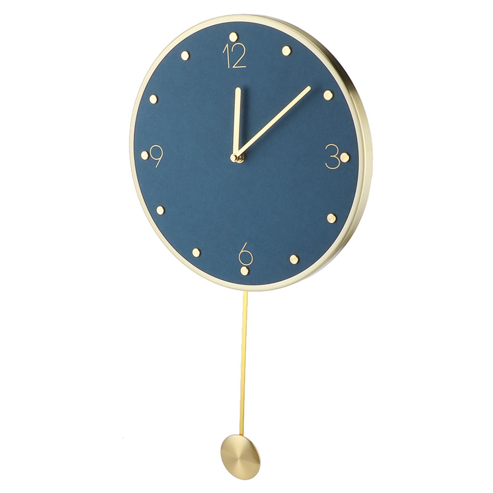 Horloge à pendule déco pour habiller le mur du salon ou de la cuisine familiale
