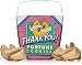 Thank You Gift Fortune Cookies In A Gift Box - 8 Pieces Traditional Vanilla Flavor Individually Wrapped - Kosher Certified Gourmet Gift