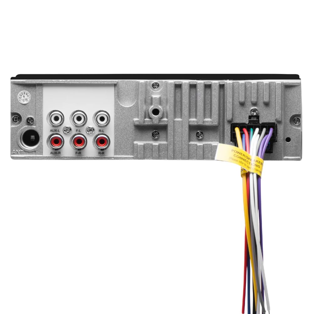 Kit Set para Boss Audio Systems 508UAB, Radio de Coche, Single DIN, Receptor Am/FM Digital, Estéreo, AUX/USB/MP3, con Bluetooth, para Coches, 1 Unidad + Llaves de extracción gratuitas