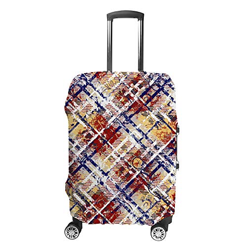 Housse pour bagages de voyage anti-rayures texture abstraite