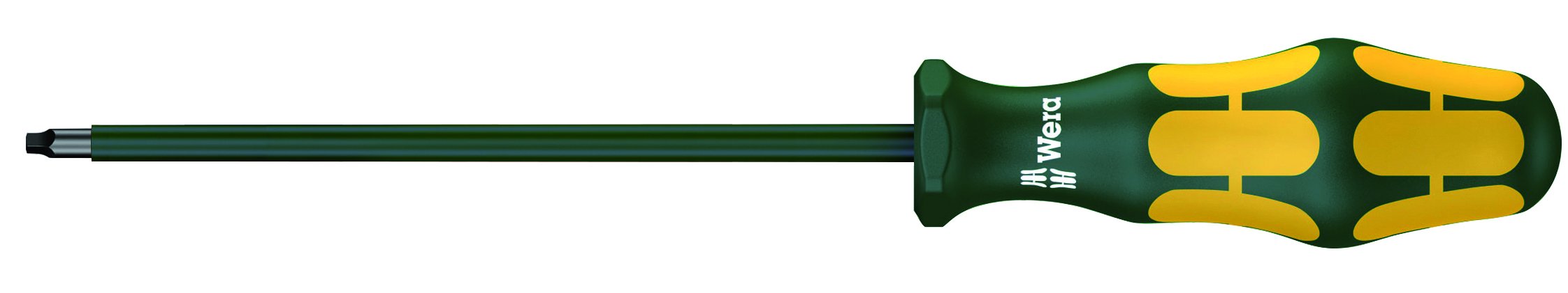 Wera Kraftform Plus Series 100 VDE 160 i Insulated Screwdriver for Slot Screws with Lasertip