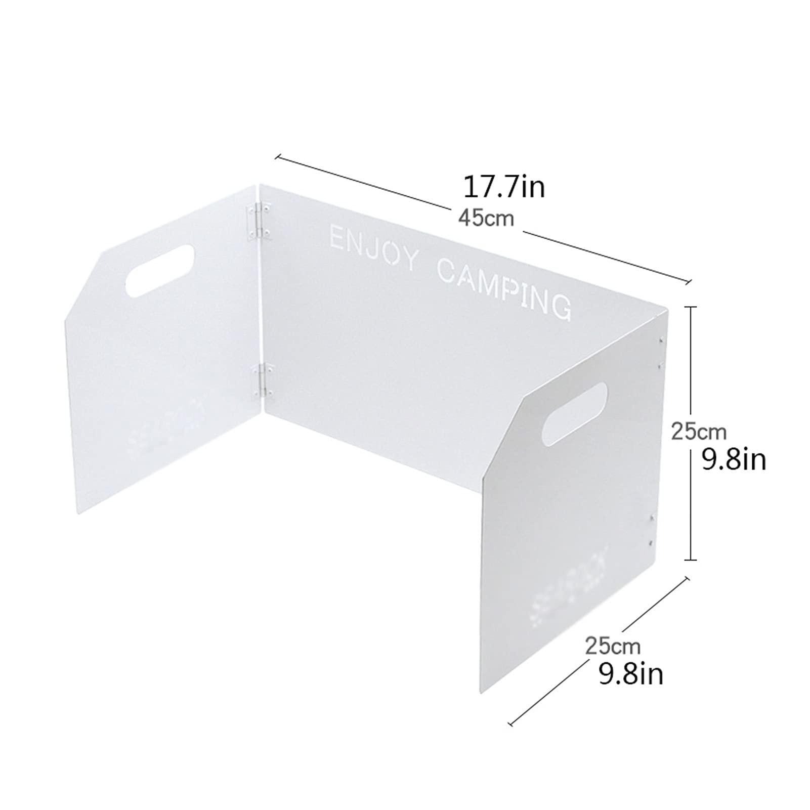 Paraspruzzi Non-Stick 3 Lati Splatter Guard for stufa Top e friggere Pan Steel Splatter Shield Guard for la Cottura, utili gadget da Cucina, Bianco Protezioni antispruzzo