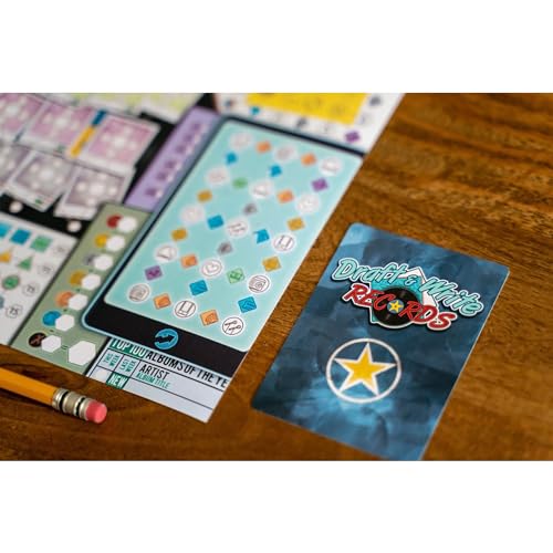 Draft & Write Records juego de mesa para 1 a 6 jugadores miniatura 4