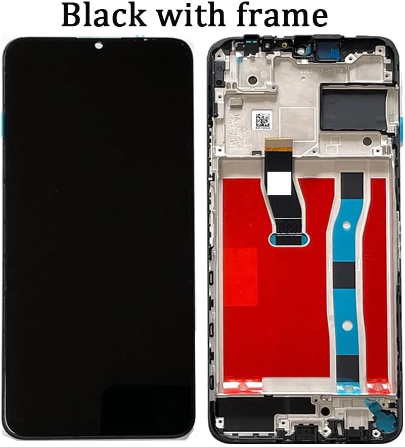 SHOWGOOD 6.75''for Huawei Nova Y70 LCD Display Touch Screen Assembly with Frame for Huawei Nova Y70 Plus MGA-LX9 LCD Display (Black no Frame)