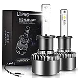 ❂CAMBIO SORPRENDENTE ---- LTPAG h1 LED bombillas tiene una potencia y distancia de increíble. 6000k blanca fríos dan mejor iluminación para un coche, mejora al 200% la visibilidad, que te hace ver de forma clara la carretera, para mejorar la seguridad en trayectos nocturnos. Alumbran muchisimo en comparación con unas amarillo de luces halogenas, muy parecido al xenon, pero no deslumbran, mucho mejor en relación calidad precio que los kit de xenon.