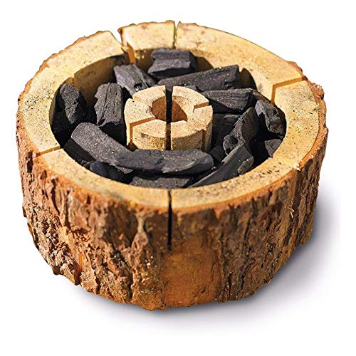 Der coolste Einweggrill Aller Zeiten // 100% Bio Grill // EcoGrill // XXL Größe zwischen 20cm und 25cm im Durchmesser!