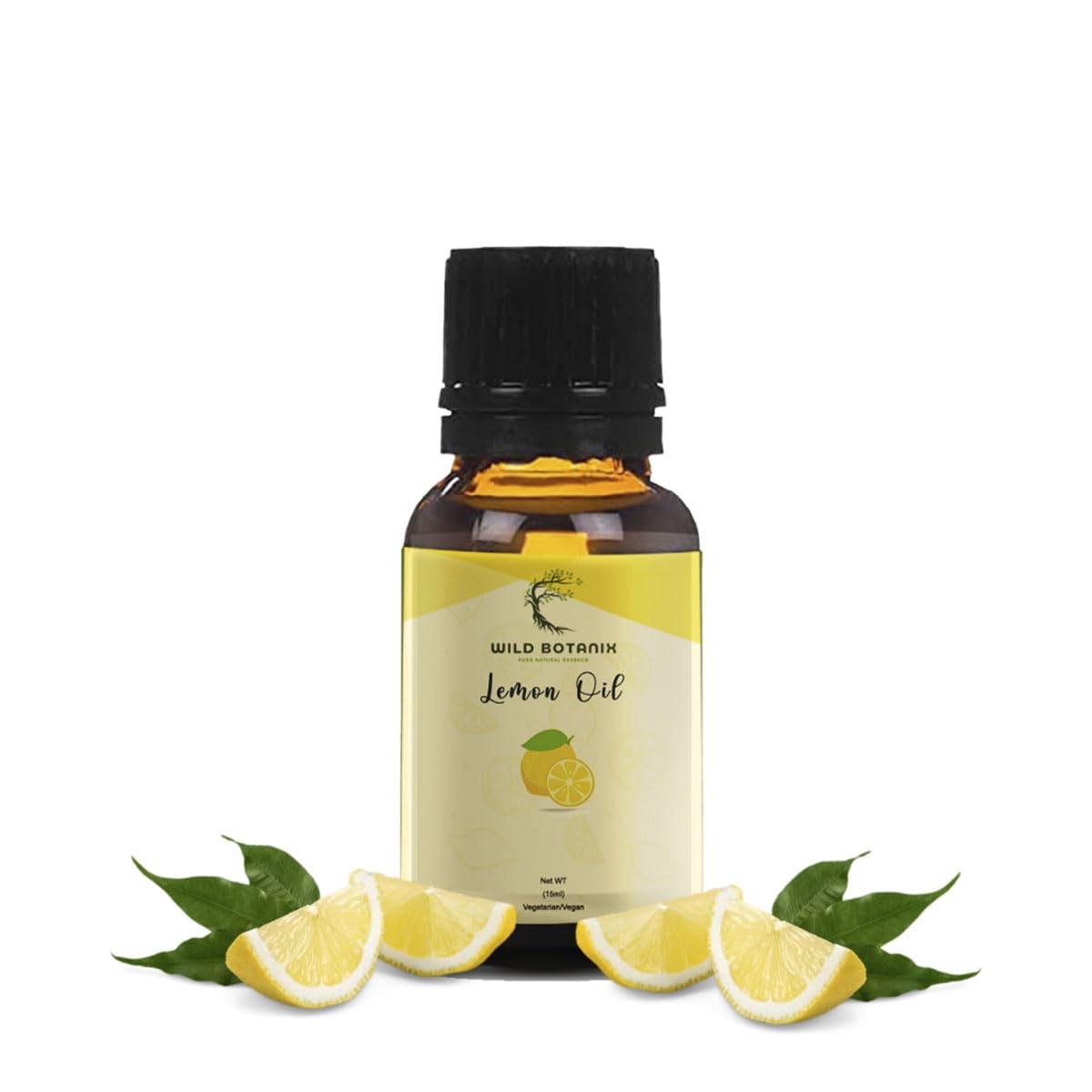 Wild Botanix Lemon Essential Oil 100% Pure, Natural & Undiluted Therapeutic Grade for Skin, Face, Hair, Aromatherapy and Massage - 15ml (B0D4TR76L6) Amazon Price History, Amazon Price Tracker