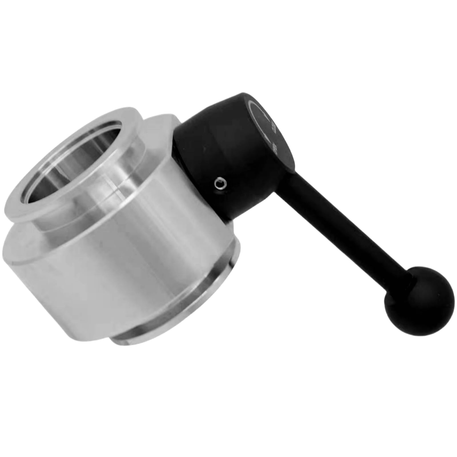 Valvola in linea in acciaio inox 304, valvola a sfera manuale con maniglia a leva, raccordi per vuoto ISO-KF/NW, 1 pezzo per un controllo sicuro ed efficiente dei fluidi