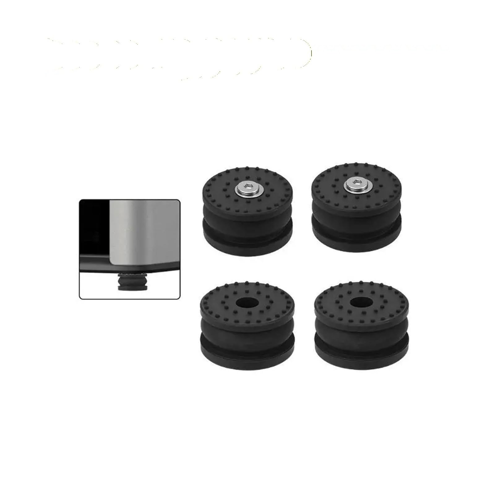 I piedini antivibranti in silicone 85AA for stampante 3D migliorano la stabilità della base antiscivolo con riduzione del rumore(8)
