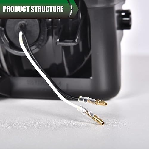 Vista 251 de GRAND ORANGE Luz antiniebla compatible con Chevy Cruze 2016 2017 2018 (no apto para modelos manuales Lt o manuales diesel) proyector de conducción