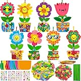 Fancy Land Potted Flower Craft Kits Spring Crafts for Kids...