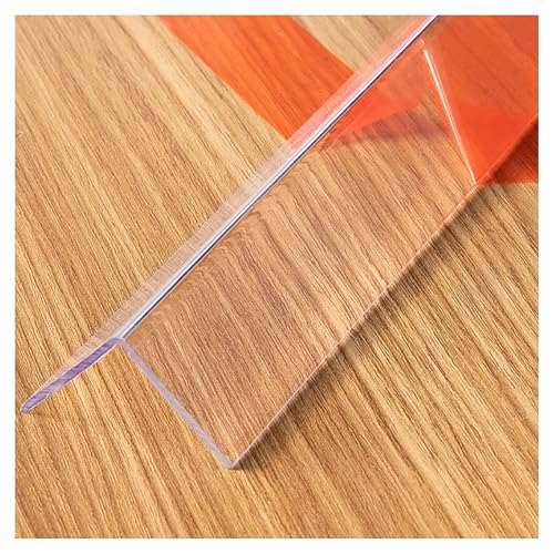 Bande de protection de bord d'angle imperméable plastique transparent 1.7cm