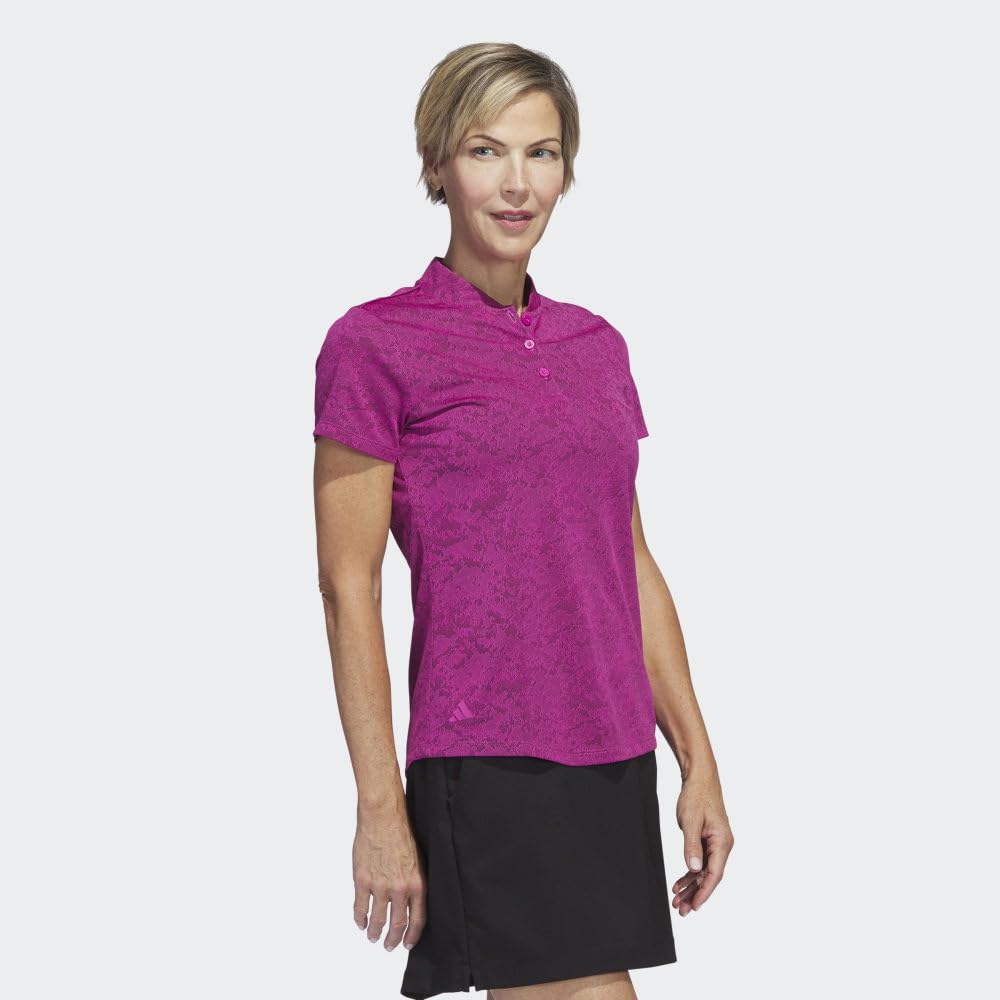 adidas Polo Donna Jacquard Maglietta da golf Donna