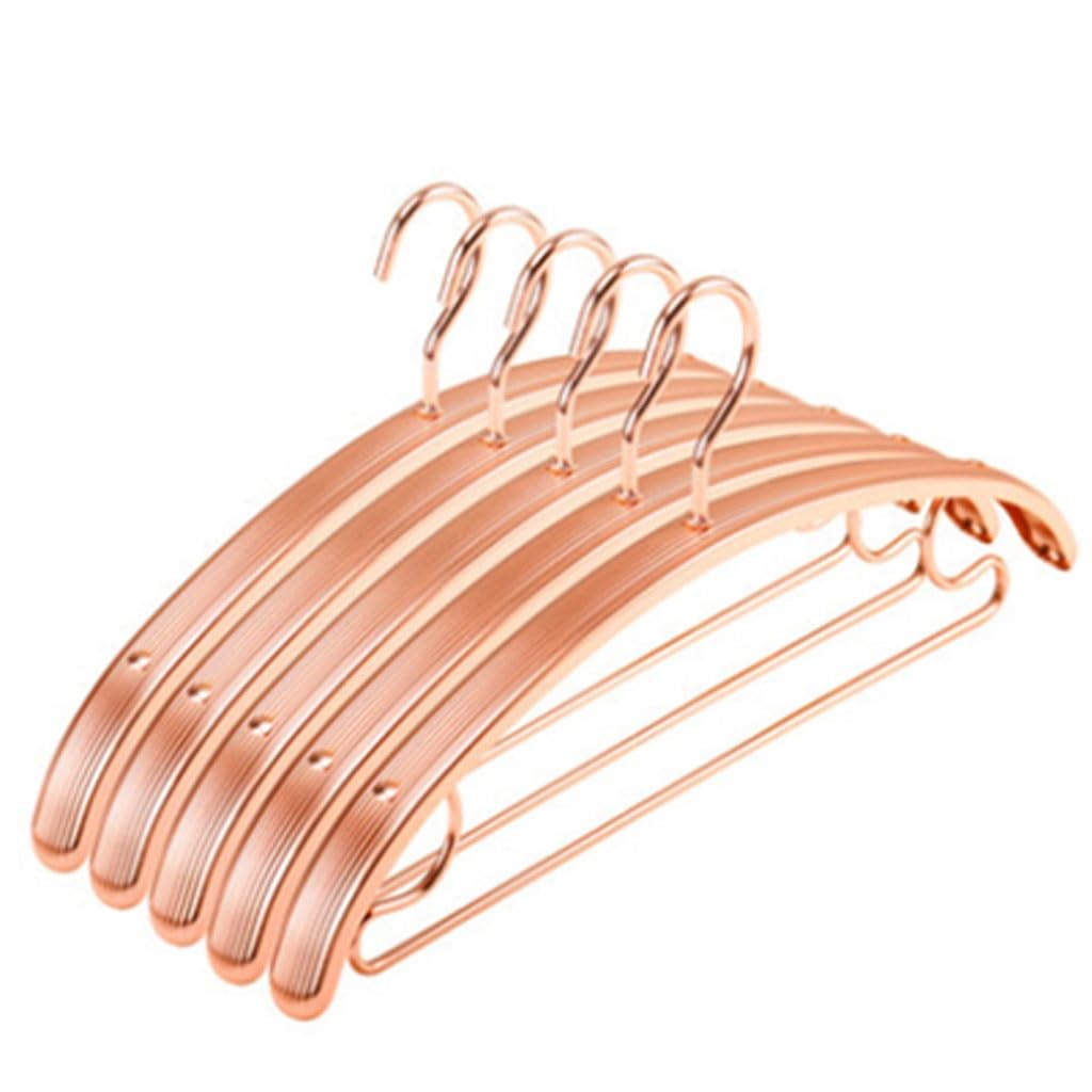 HCZKIUJY Coat Hangers Adult 10 Pack Non Slip Clothes Hangers Aluminum Alloy Durable Hangers hangers for clothes non slip