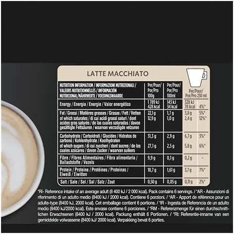 STARBUCKS White Cup Variety Pack by Nescafe Dolce Gusto Coffee Pods, 6 x 12 (72 Pods/36 Servings (Pack of 1)