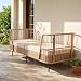 COSTWAY Rattan Lounge Sofa, Lounge Möbel Outdoor, Gartenlounge