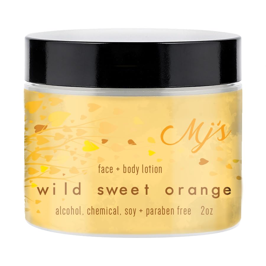 MJ's 2 oz. Organic Wild Sweet Orange Lotion