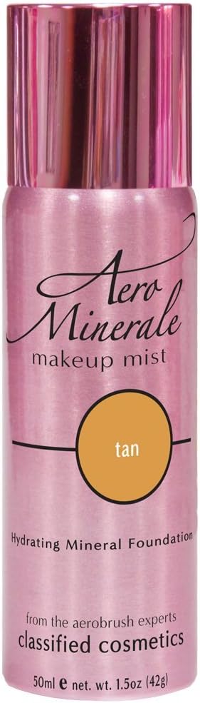Aero Minerale Foundation Makeup Mist, Tan