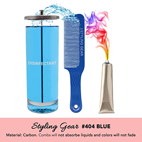 Peines para cabello Styling Gear 9.5 in azules 2 pzas miniatura 3