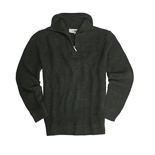 Pull camionneur olive SKOGEN CDM vêtement chaud homme grande taille 9XL
