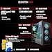 SYSTEMTREFF Basic Gaming PC AMD Ryzen 7 PRO 5755G 8x4.6GHz | Radeon RX Vega 8 4K HDMI DX12 | 1TB M.2 NVMe | 32GB DDR4 RAM | Windows 11 | WLAN Desktop Computer Rechner für Gamer, Zocker