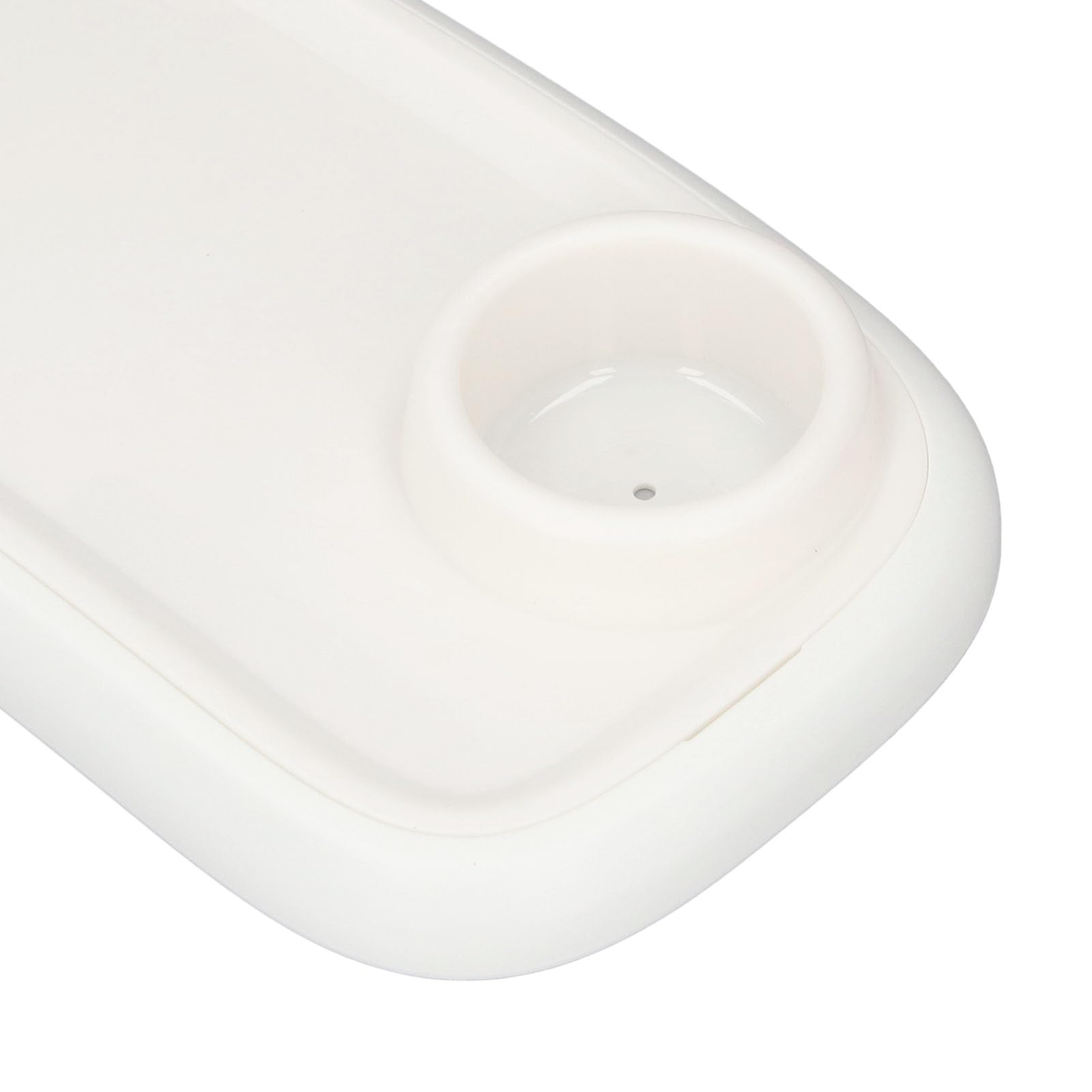 Acouto Vassoio Universale per Passeggino Accessori Antiscivolo Ingranditi Staccabili Vassoio Portabicchieri Portatile per Passeggino per Esterni Interni Arancione Facile e Rapido per il Trasporto