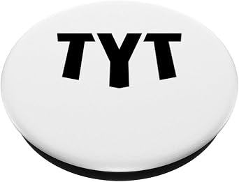 TYT PopSocket - Black Logo PopSockets PopGrip: Swappable Grip for Phones & Tablets