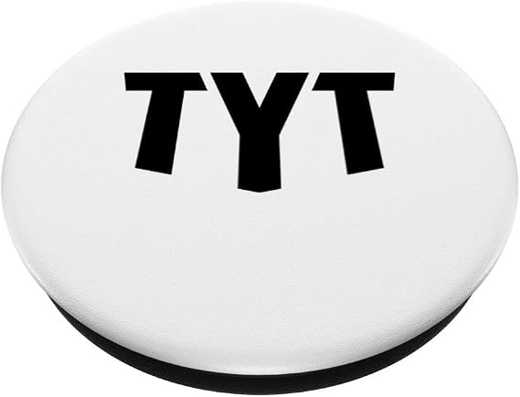 TYT PopSocket - Black Logo PopSockets PopGrip: Swappable Grip for Phones & Tablets