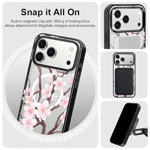 Fini les rayures avec la coque iPhone 17 Pro Max antichoc MagSafe fleur de cerisier - 7