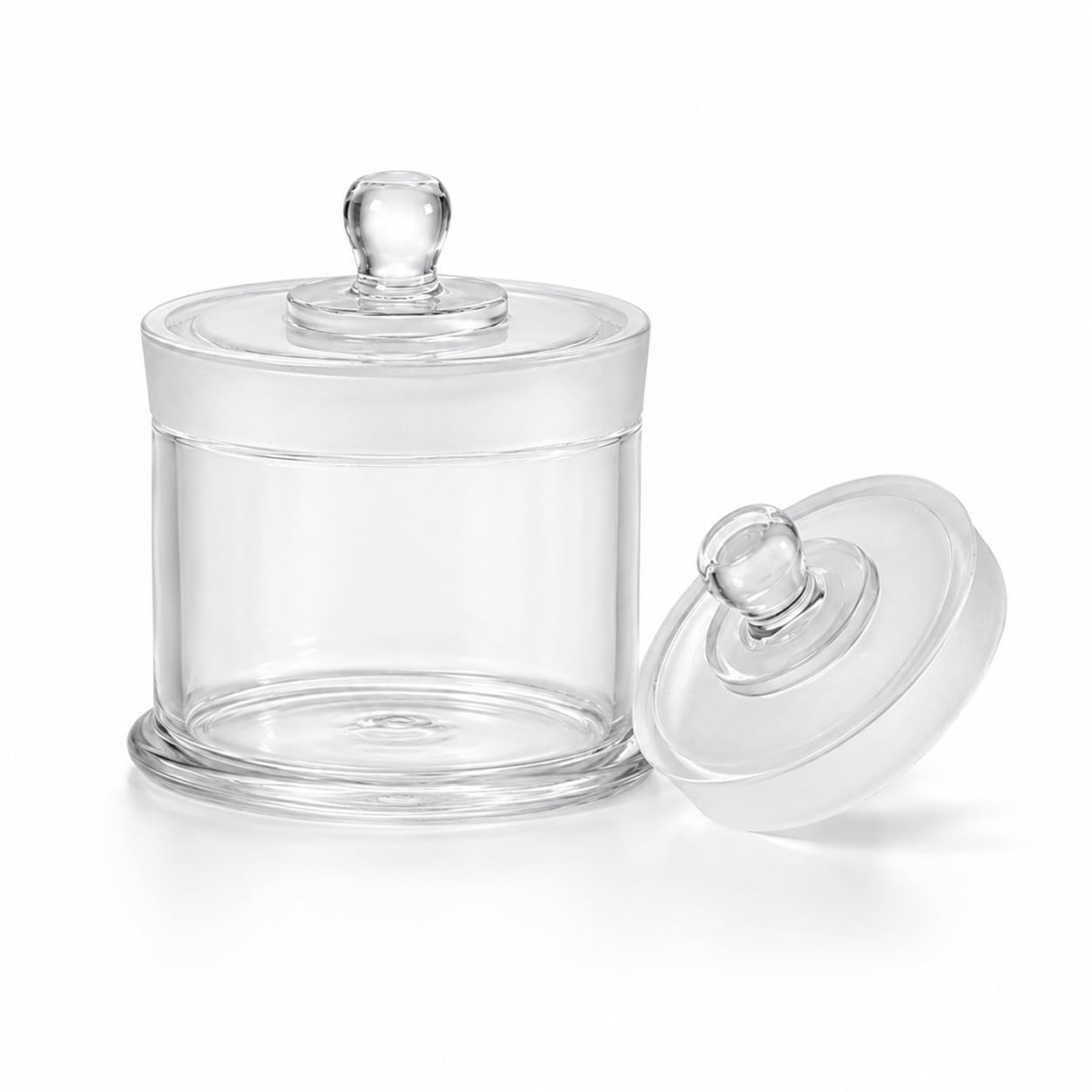Szklana Butelka Ekspozycyjna Próbek Szlifowany Korek-840ml