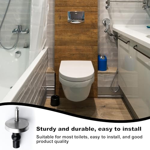 Miniatura 7 de Kit Universal De Fijación Para Asiento De Inodoro, 10 Pzs Wc Tapa Fijaciones Tornillos, Accesorios De Montaje Para Tapa De Inodoro En Acero Inoxidable, Herrajes De Bisagra Para Asiento De Wc