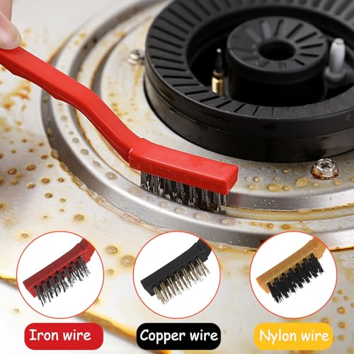 xiluuyou 9 Stück Auto Reinigung Pinsel Set, Auto Detailingbürste, Autopflege Pinselset Weich für Eine Schonende & Effiziente Reinigung im Innenraum & Außen