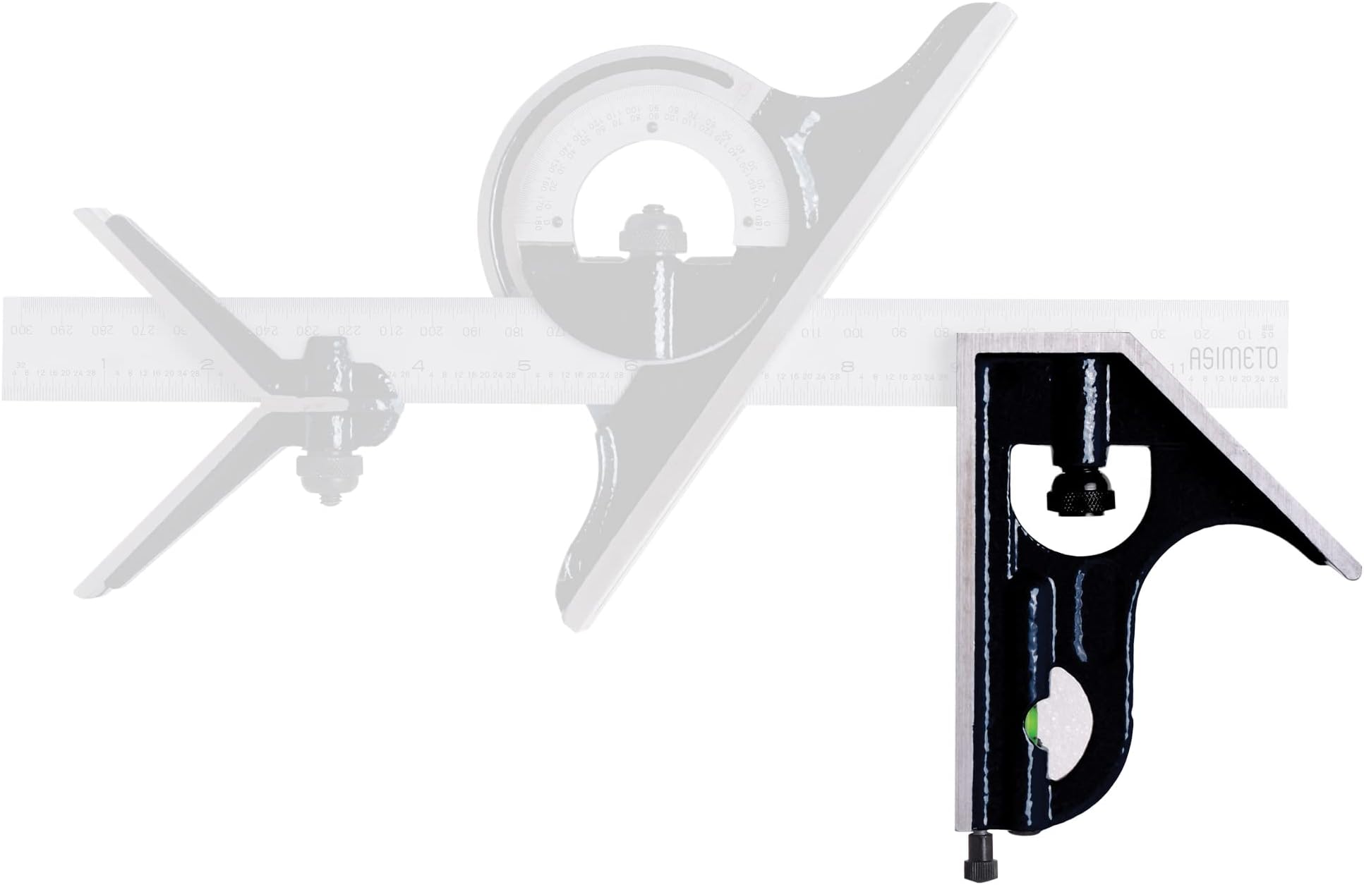 ASIMETO7490270 Square Head Only for Combination Square Set