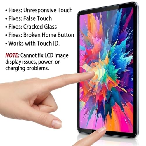 Image of GoodFixer for iPad 2022 (10th Generation) A2696 A2757 10.9 Inch Screen Replacement Digitizer Touch Glass Kits, fit iPad 10 (10th Gen) [without LCD]