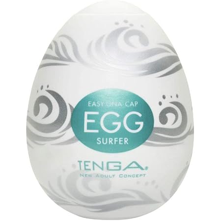 TENGA テンガ EGG SURFER エッグ サーファー 【荒波エッジのブルブル刺激】 ハードゲルバージョン