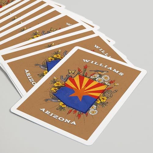 Baraja de póker Williams Arizona 52 cartas para adultos miniatura 5