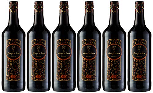 Vermouth Myrrha Rojo – 6 botellas de 100 cl, Total: 6000 ml