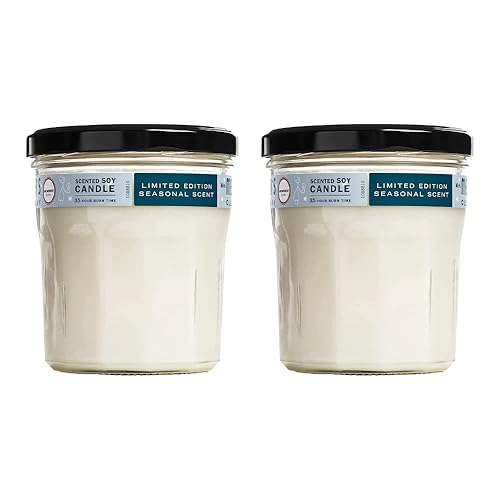 Mrs Meyer's Clean Day - Vela de gota de nieve, 7.2 onzas (paquete de 2)